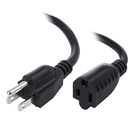 One-Day Sale: Up to 60% Off 16AWG Power Extension Cord Cable, Black 3 Feet, CNE592183