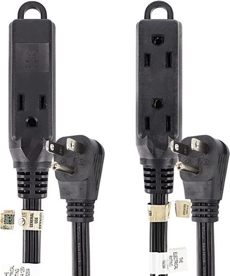 One-Day Sale: Up to 60% Off 16AWG Power Extension Cord Cable, Black 3 Feet, CNE592183