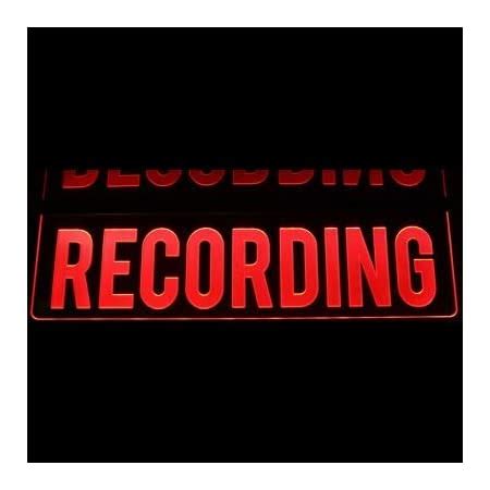 Up To 60% OFF ADVPRO m096-b Recording in Progress Quiet Please Neon Sign