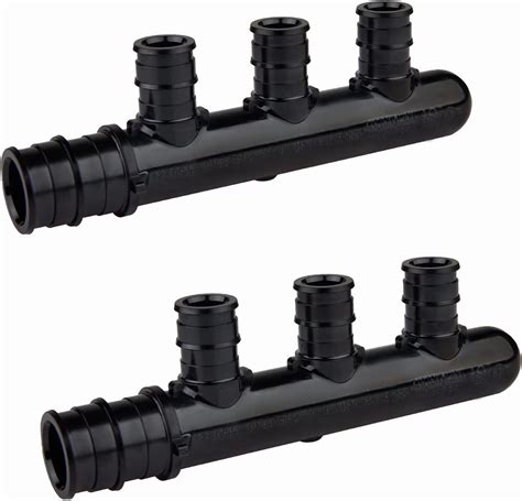 One-Day Sale: Up to 40% Off Apollo PEX 6907920CP 20 Port PEX Manifold (3/4-inch Inlets, 1/2-inch Outlets) with Shutoff Valves