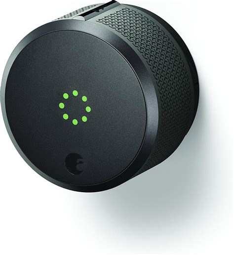 Amazon Crazy 🔥 Deals August Home AUG-SL-CON-G03 Dark Gray August Smart Lock Pro, 3rd Generation