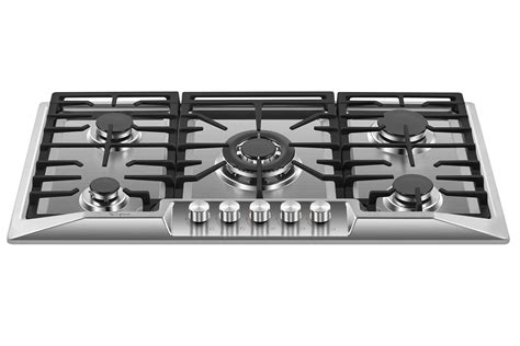 🔥 Cashback up to 70% Empava 36 Inch Gas Stove Cooktop with 5 Italy Sabaf Sealed Burners NG/LPG Convertible in Stainless Steel