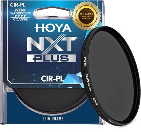 Hoya 72mm NXT Plus Circular Polarizer Slim Frame Glass Filter