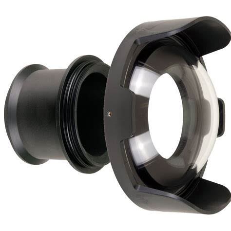 Ikelite Modular 8" Dome Port Kit with 2.75" Lens Extension, Includes Dome with Shade, Port Cover, Silicone Lubricant 1cc Tube