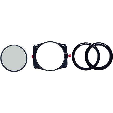 Flash Deals - 80% OFF Kase K9 Slim 100mm Filter Holder Kit Includes Magnetic CPL & 67mm 72mm 77mm 82mm Adapters