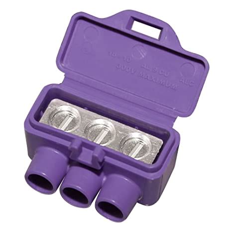 Hottest Sale King Innovation 95035 AlumiConn Wire Connector, 100 pk, Purple, Count