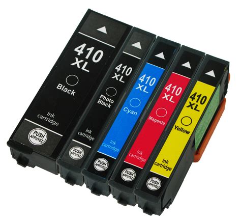 Flash Deals - 60% OFF LemeroSuperx Remanufactured Ink Cartridge Replacement for Epson 410XL T410XL 410 XL Work for Expression XP-530 XP-630 XP-635 XP-640 XP-830 XP-7100 (Black, Photo Black, Cyan, Magenta, Yellow, 5 Pack)