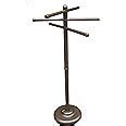 Outdoor Lamp company 401BRZ Portable Outdoor 3 Bar Towel Tree - Bronze