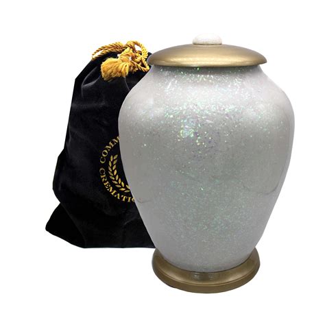Prismatic Shimmering Light Urn - Cremation Urns for Human Ashes Adult for Funeral, Burial, Niche, or Columbarium Cremation - Urns for Adult Ashes - Cremation Urns for Human Ashes - Medium