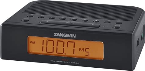 Sangean RCR-5BK AM/FM Digital Tuning Clock Radio
