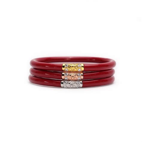Three Kings All Weather Bangles (AWB) - Red